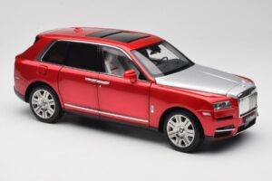 Rolls-Royce Cullinan Red With Shadow Wheels OEM 1:18 028-18A Diecast - image 6 of 8