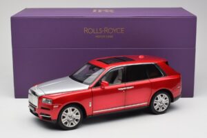 Rolls-Royce Cullinan Red With Shadow Wheels OEM 1:18 028-18A Diecast - image 8 of 8