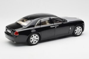 Rolls-Royce Ghost Black & Silver Kyosho 1:18 008802BKS2 Diecast - image 3 of 8