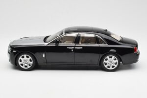 Rolls-Royce Ghost Black & Silver Kyosho 1:18 008802BKS2 Diecast - image 4 of 8
