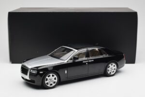 Rolls-Royce Ghost Black & Silver Kyosho 1:18 008802BKS2 Diecast - image 8 of 8