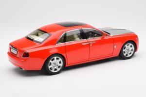 Rolls-Royce Ghost Red & Silver Kyosho 1:18 008802RS Diecast - image 3 of 8