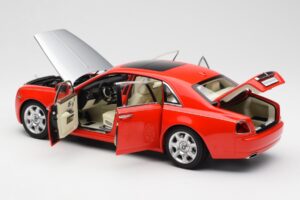 Rolls-Royce Ghost Red & Silver Kyosho 1:18 008802RS Diecast - image 5 of 8