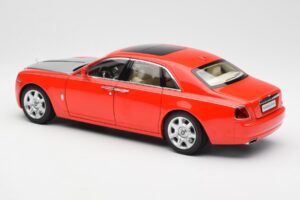 Rolls-Royce Ghost Red & Silver Kyosho 1:18 008802RS Diecast - image 7 of 8