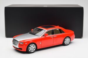 Rolls-Royce Ghost Red & Silver Kyosho 1:18 008802RS Diecast - image 8 of 8