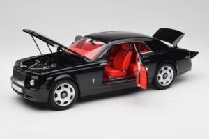 Rolls-Royce Phantom Coupe Diamond Black Kyosho 1:18 08862DBK Diecast - image 2 of 8