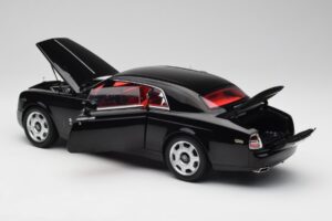 Rolls-Royce Phantom Coupe Diamond Black Kyosho 1:18 08862DBK Diecast - image 5 of 8