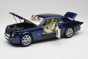 Rolls-Royce Phantom Coupe Metropolitan Blue Kyosho 1:18 08862BLM Diecast - image 2 of 8