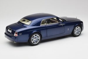 Rolls-Royce Phantom Coupe Metropolitan Blue Kyosho 1:18 08862BLM Diecast - image 3 of 8