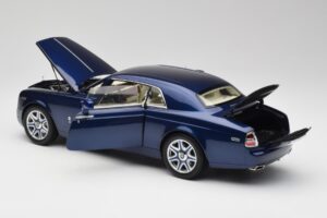 Rolls-Royce Phantom Coupe Metropolitan Blue Kyosho 1:18 08862BLM Diecast - image 5 of 8