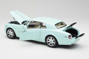Rolls-Royce Phantom Coupe Turchese Blue Kyosho 1:18 08862TBL Diecast - image 5 of 8
