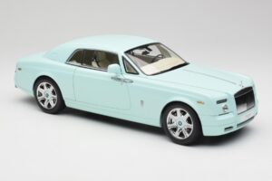 Rolls-Royce Phantom Coupe Turchese Blue Kyosho 1:18 08862TBL Diecast - image 6 of 8