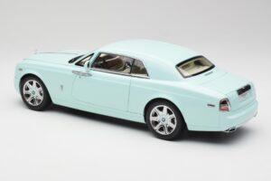 Rolls-Royce Phantom Coupe Turchese Blue Kyosho 1:18 08862TBL Diecast - image 7 of 8
