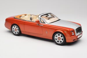 Rolls-Royce Phantom Drophead Coupe Mandarin Orange Kyosho 1:18 08871P Diecast - image 8 of 10