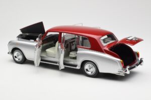 Rolls-Royce Phantom VI Silver Red Kyosho 1:18 08905SR Diecast - image 5 of 8