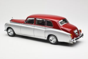 Rolls-Royce Phantom VI Silver Red Kyosho 1:18 08905SR Diecast - image 7 of 8