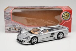 Saleen S7 Silver Motormax 1:18 73117 Diecast - image 8 of 8