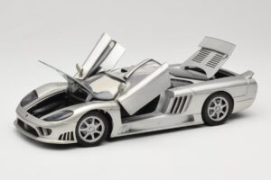 Saleen S7 Silver Welly 1:18 23124646-M20 Diecast - image 2 of 8