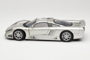 Saleen S7 Silver Welly 1:18 23124646-M20 Diecast - image 4 of 8