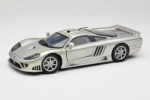 Saleen S7 Silver Welly 1:18 23124646-M20 Diecast