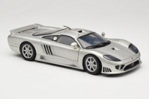 Saleen S7 Silver Welly 1:18 23124646-M20 Diecast - image 6 of 8