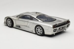 Saleen S7 Silver Welly 1:18 23124646-M20 Diecast - image 7 of 8