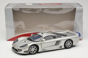 Saleen S7 Silver Welly 1:18 23124646-M20 Diecast - image 8 of 8