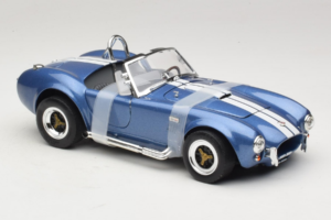 Shelby Cobra 427 S/C Blue White Stripe Road Signature 1:18 92058-P2 Diecast - image 4 of 6