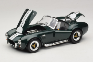 Shelby Cobra 427 S/C Dark Green White Stripes Road Signature 1:18 92058-P1 Diecast - image 2 of 8