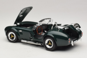Shelby Cobra 427 S/C Dark Green White Stripes Road Signature 1:18 92058-P1 Diecast - image 5 of 8