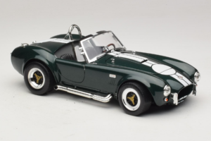 Shelby Cobra 427 S/C Dark Green White Stripes Road Signature 1:18 92058-P1 Diecast - image 6 of 8
