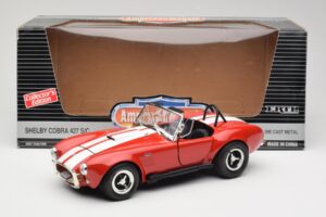 Shelby Cobra 427 S/C Guardsman Red ERTL 1:18 7369 Diecast - image 8 of 8