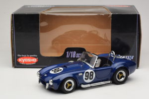 Shelby Cobra 427 S/C #98 Blue Kyosho 1:18 8838 Diecast - image 8 of 8