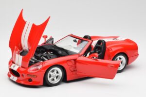 Shelby Series 1 Cabriolet Red Bburago 1:18 3353 Diecast - image 2 of 8