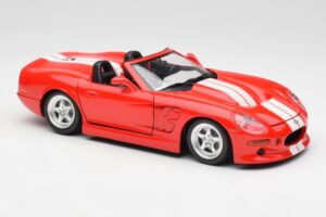 Shelby Series 1 Cabriolet Red Bburago 1:18 3353 Diecast - image 6 of 8