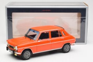 Simca 1100 TI Sumatra Red Norev 1:18 185755 Diecast - image 6 of 6