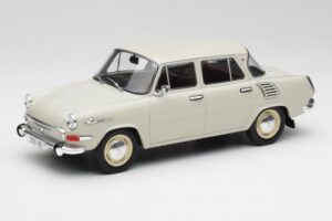 Skoda 1000 MB Grey & White MCG 1:18 MCG18275 Diecast