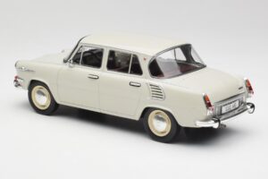 Skoda 1000 MB Grey & White MCG 1:18 MCG18275 Diecast - image 5 of 6