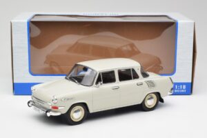Skoda 1000 MB Grey & White MCG 1:18 MCG18275 Diecast - image 6 of 6