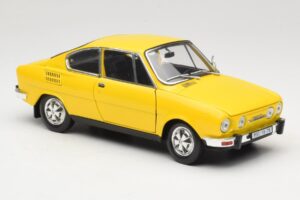 Skoda 110R Coupe Yellow Abrex 1:18 118ABS-707GK Diecast - image 6 of 8