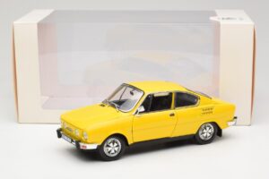 Skoda 110R Coupe Yellow Abrex 1:18 118ABS-707GK Diecast - image 8 of 8