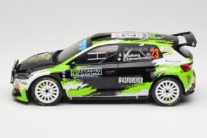 Skoda Fabia Rally2 #23 O. Solberg / E. Edmondson Rally Monte Carlo 2023 IXO 1:18 18RMC155A Diecast - image 3 of 6