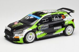 Skoda Fabia Rally2 #23 O. Solberg / E. Edmondson Rally Monte Carlo 2023 IXO 1:18 18RMC155A Diecast