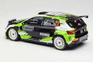 Skoda Fabia Rally2 #23 O. Solberg / E. Edmondson Rally Monte Carlo 2023 IXO 1:18 18RMC155A Diecast - image 5 of 6