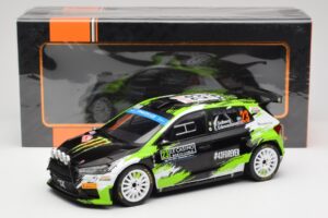 Skoda Fabia Rally2 #23 O. Solberg / E. Edmondson Rally Monte Carlo 2023 IXO 1:18 18RMC155A Diecast - image 6 of 6