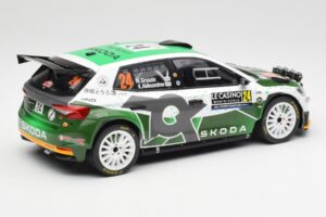 Skoda Fabia Rally2 #24 N. Gryazin / K. Aleksandrov Rally Monte Carlo 2023 IXO 1:18 18RMC155B Diecast - image 2 of 6