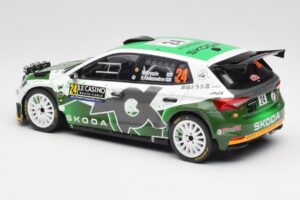 Skoda Fabia Rally2 #24 N. Gryazin / K. Aleksandrov Rally Monte Carlo 2023 IXO 1:18 18RMC155B Diecast - image 5 of 6
