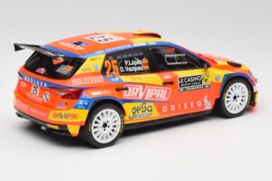 Skoda Fabia Rally2 #25 P. Lopez Rally Monte Carlo 2024 IXO 1:18 18RMC199 Diecast - image 2 of 6