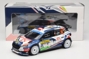 Skoda Fabia Rally2 #10 S. Wagner / G. Winter Barum Czech Rally Zlín 2024 IXO 1:18 18RMC221 Diecast - image 6 of 6