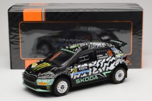 Skoda Fabia Rally2 #20 O. Solberg / E. Edmund Safari Rally Kenya 2024 IXO 1:18 18RMC222 Diecast - image 6 of 6